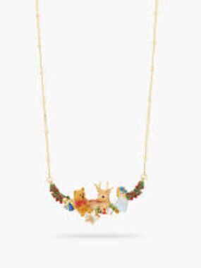 Les Nereides Fawn And Christmas Gift Statement Necklace